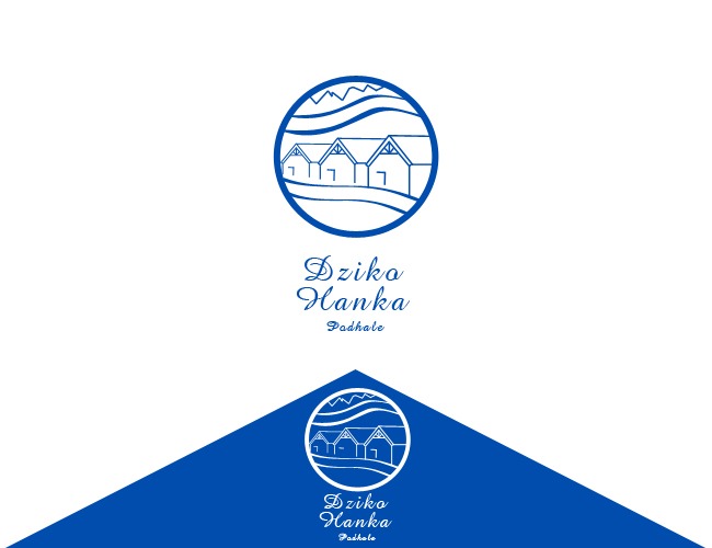 Projektowanie logo dla firm,  logo dla domku w górach, logo firm - DZIKO HANKA